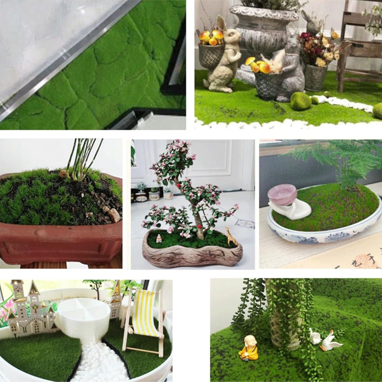 Artificial Moss Mat Fake Grass - đánh giá và giá Preserved Moss Sheet