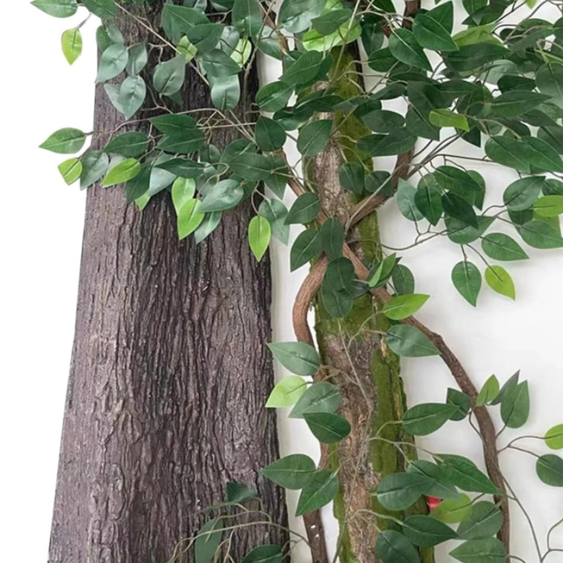 40X100cm Artificial Tree Bark  - đánh giá và giá Preserved Moss Sheet