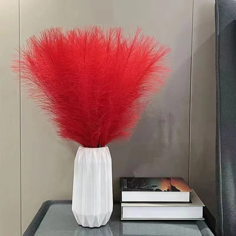 10PCS Artificial Pompous Grass - đánh giá và giá Florist Supply Vases