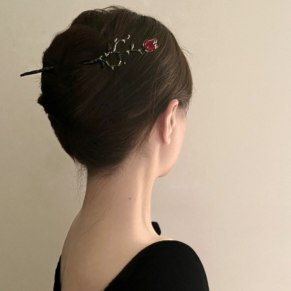 Vintage Metal Red Rose Flower  - đánh giá và giá Supply Florist