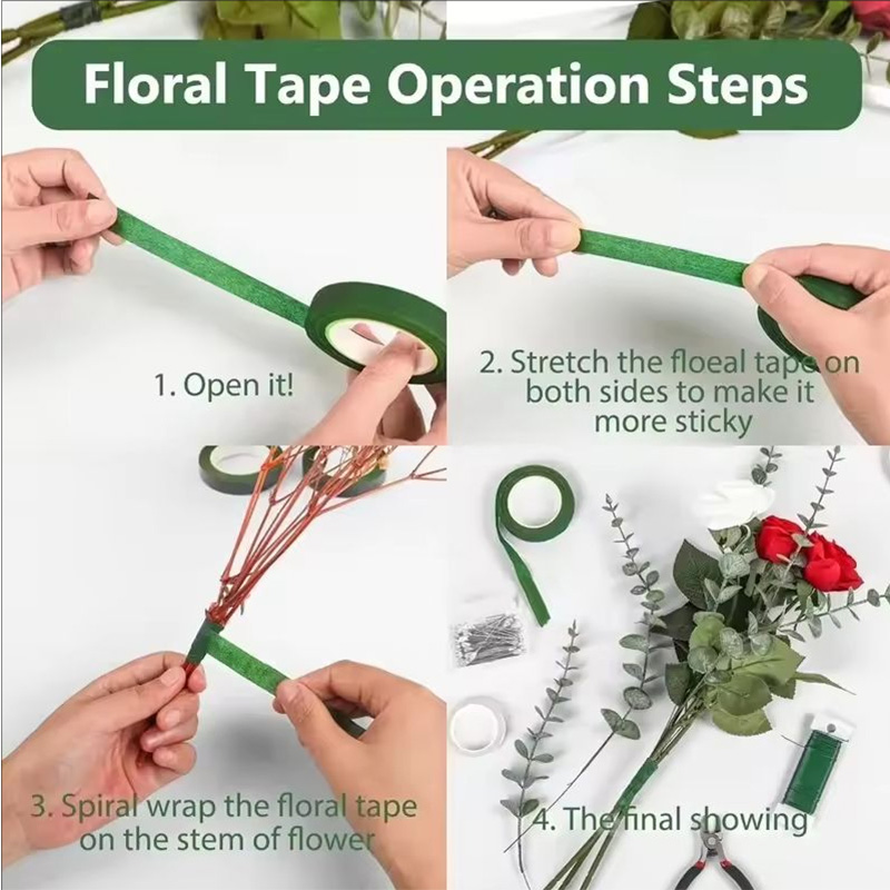 30 Yard 12MM Floral Stem Tape  - đánh giá và giá Florist Flower Supply