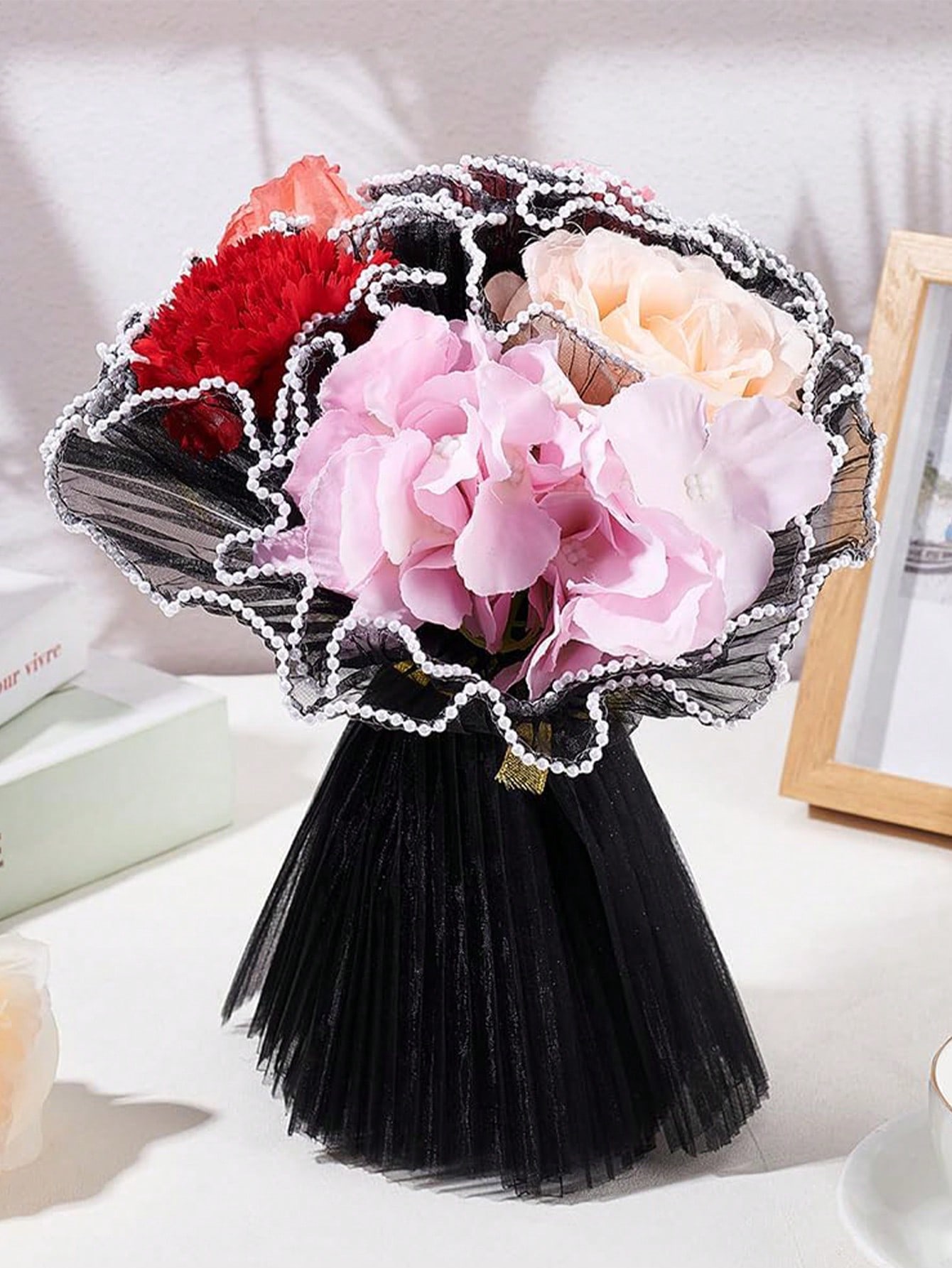 4Yards Faux Pearl Edge Flower  - đánh giá và giá Florist Flower Supply