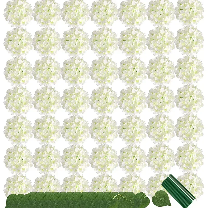 50 Pcs Hydrangea Artificial Fl - đánh giá và giá Florist Supply Bulk
