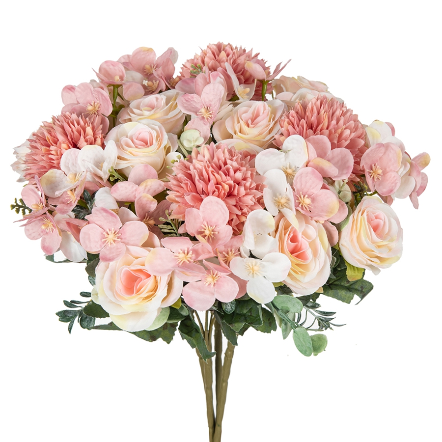 1/4pcs Artificial Flower Rose  - đánh giá và giá Florist Supply Vases