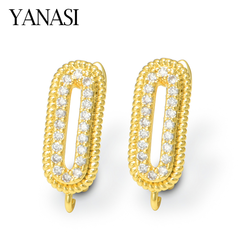 1 Pair 18K Gold Plated Brass E - đánh giá và giá Supply Florist